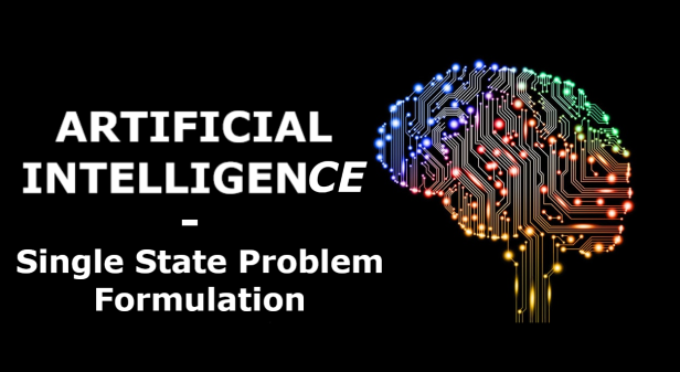 Artificial intelligence - Single state problem formulation